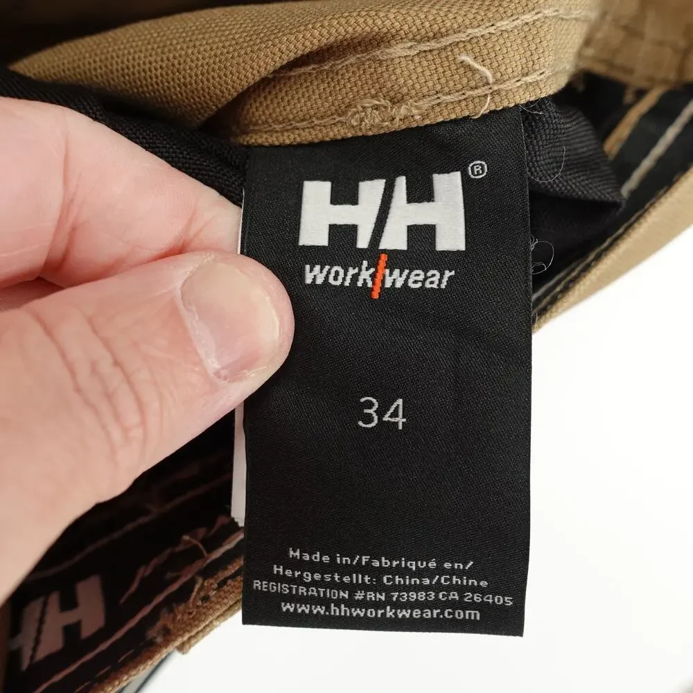 Helly Hansen Workwear Short SZ 34 Chelsea Construction Utility Durable Cargo NWT
